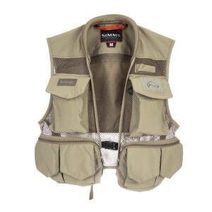 Simms Tributary Vest in Tan